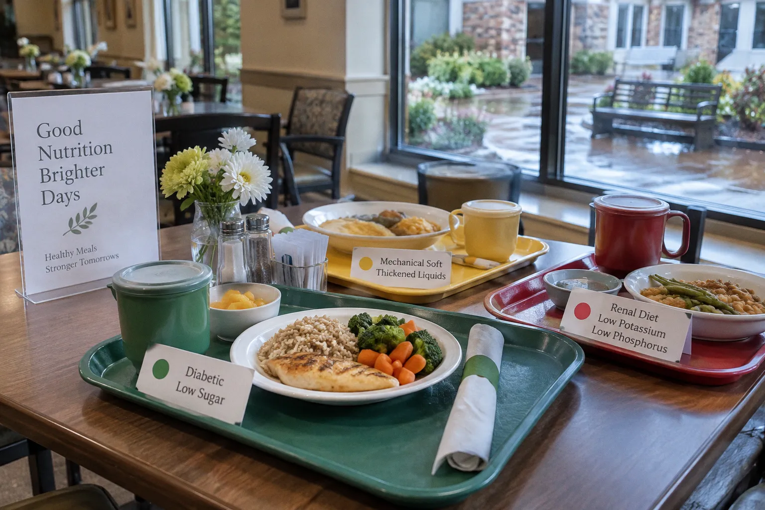 Assisted Living Dining Options for Specific Dietary Needs