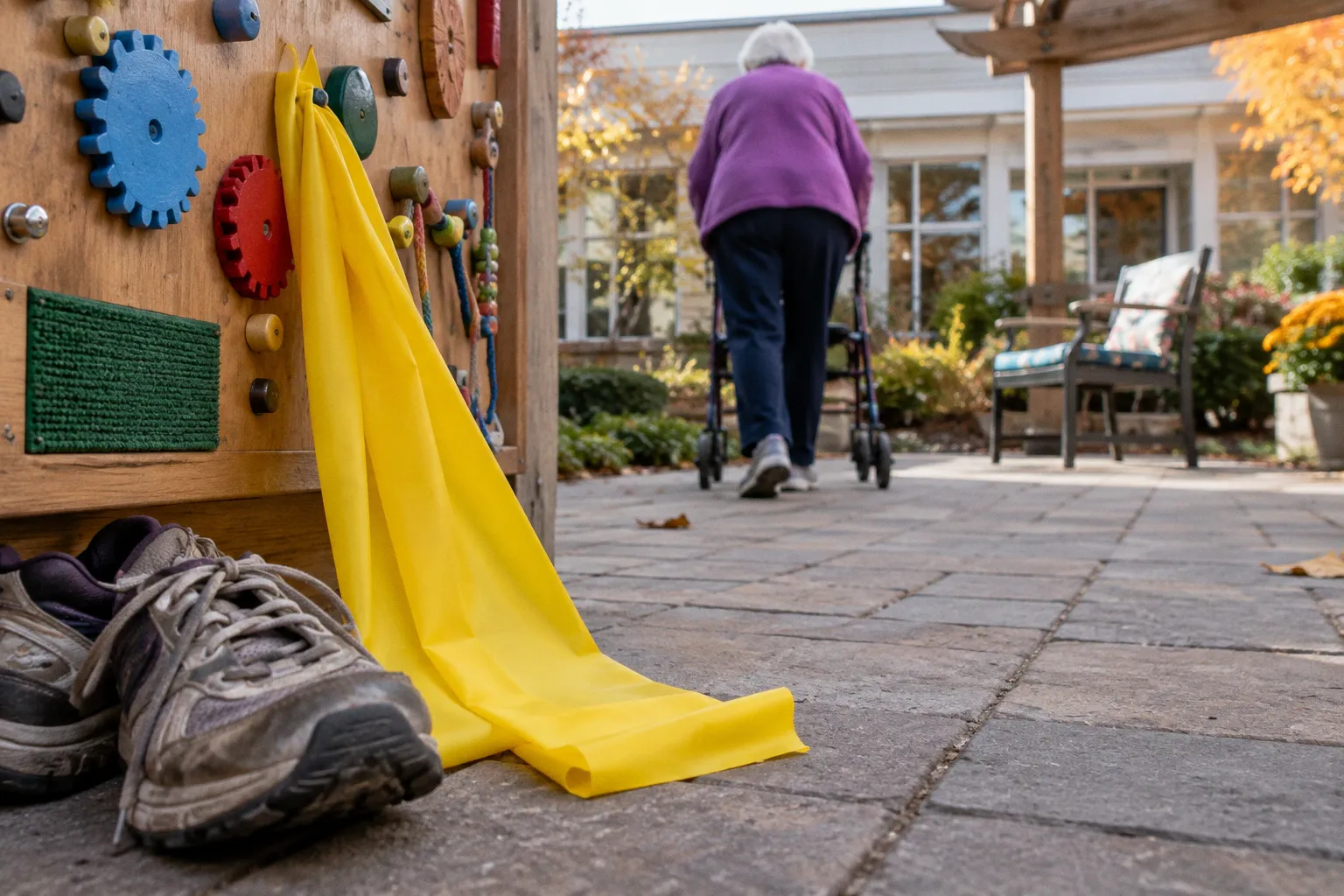 Resistance bands for seniors: four types for mobility recovery