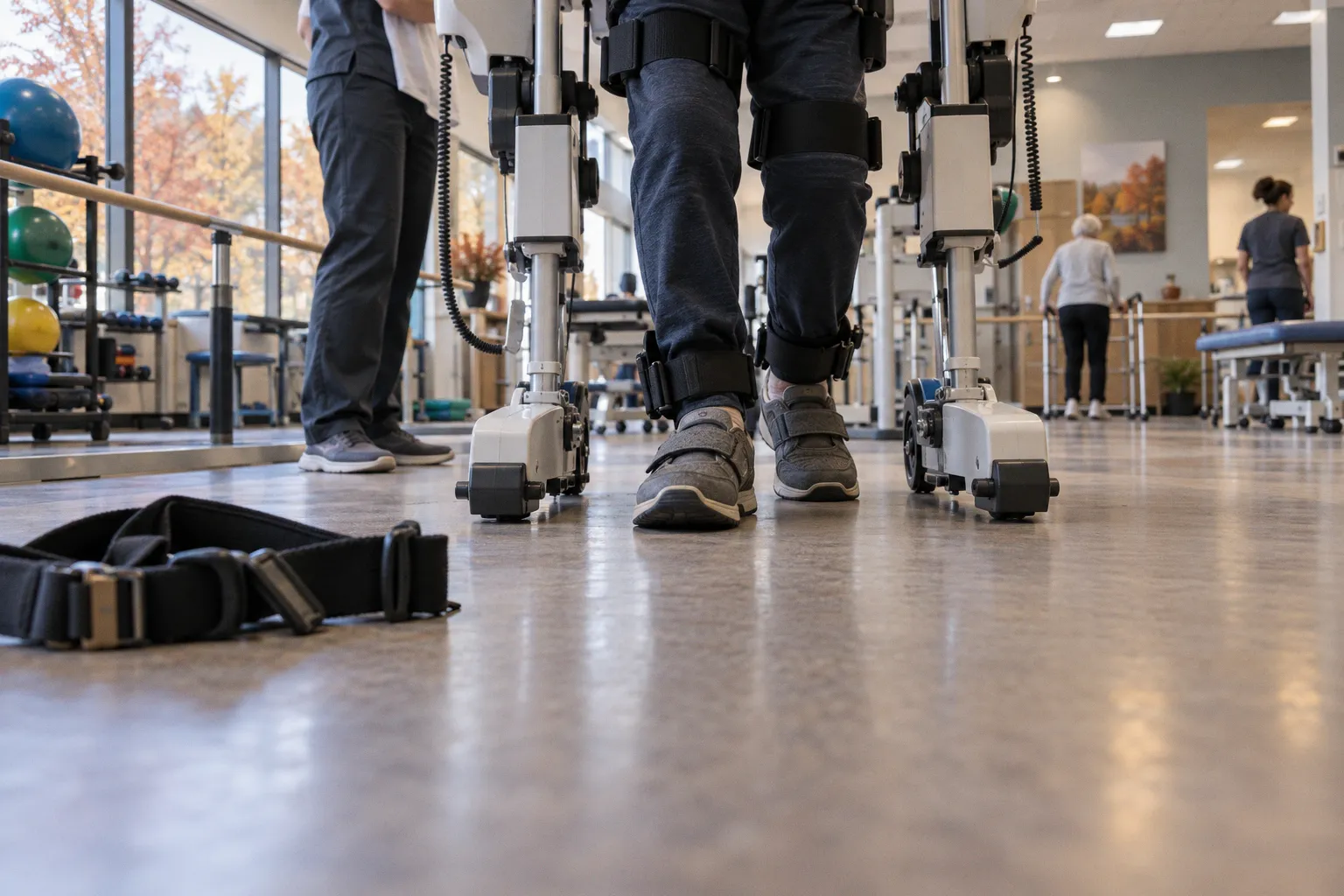 Robotic gait trainers: do they accelerate stroke recovery?