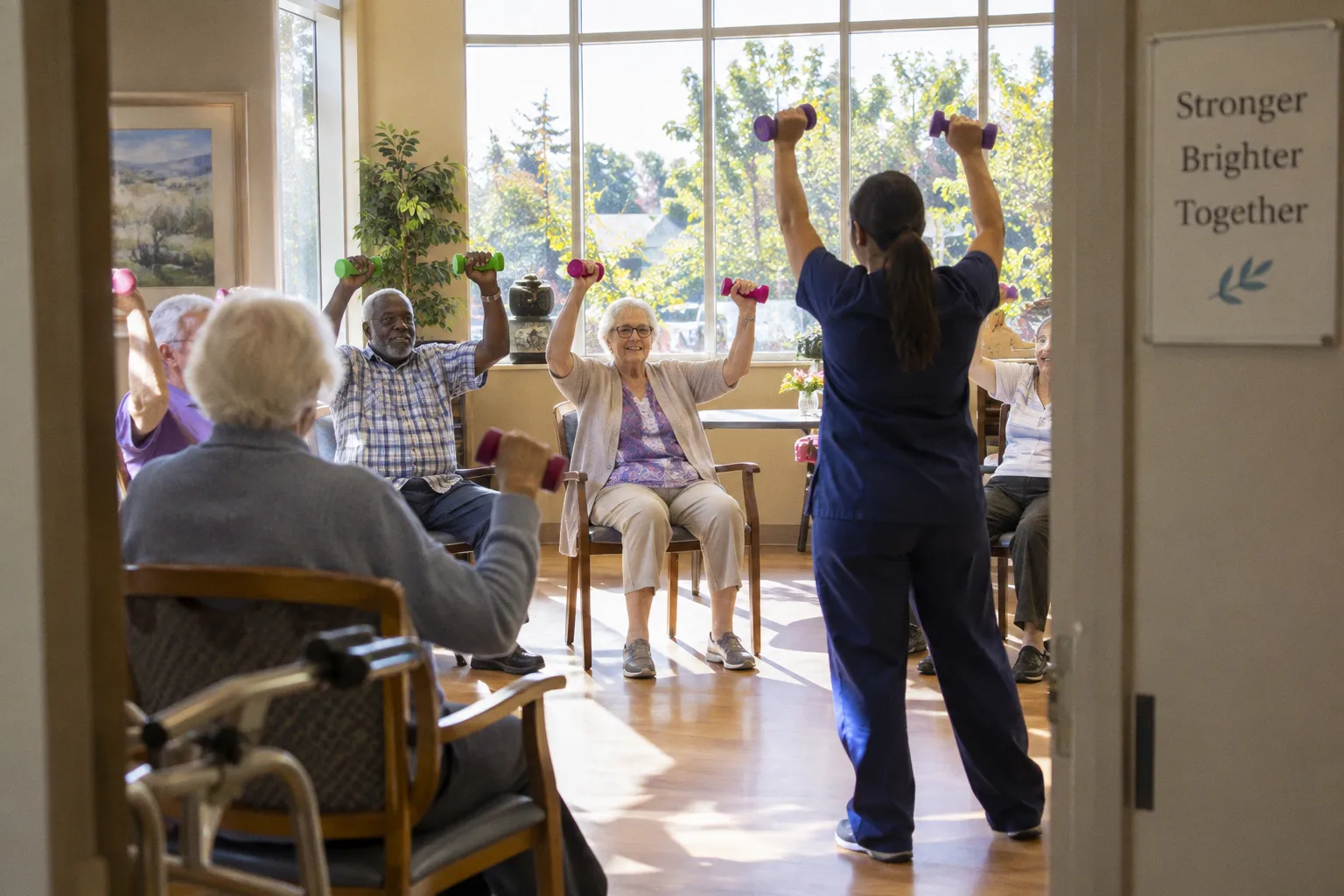 Why Structured Exercise Routines Are Essential for Senior Care Facilities